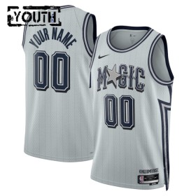 Orlando Magic Custom Nike 2024-25 City Edition Harmaa Lasten Pelipaidat Swingman